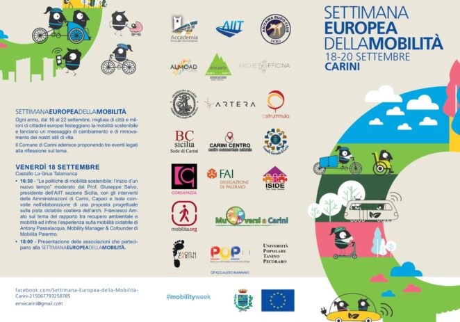 Partecipazione Dell Aiit Sezione Sicilia Alla Settimana Europea Della Mobilita Del Comune Di Carini